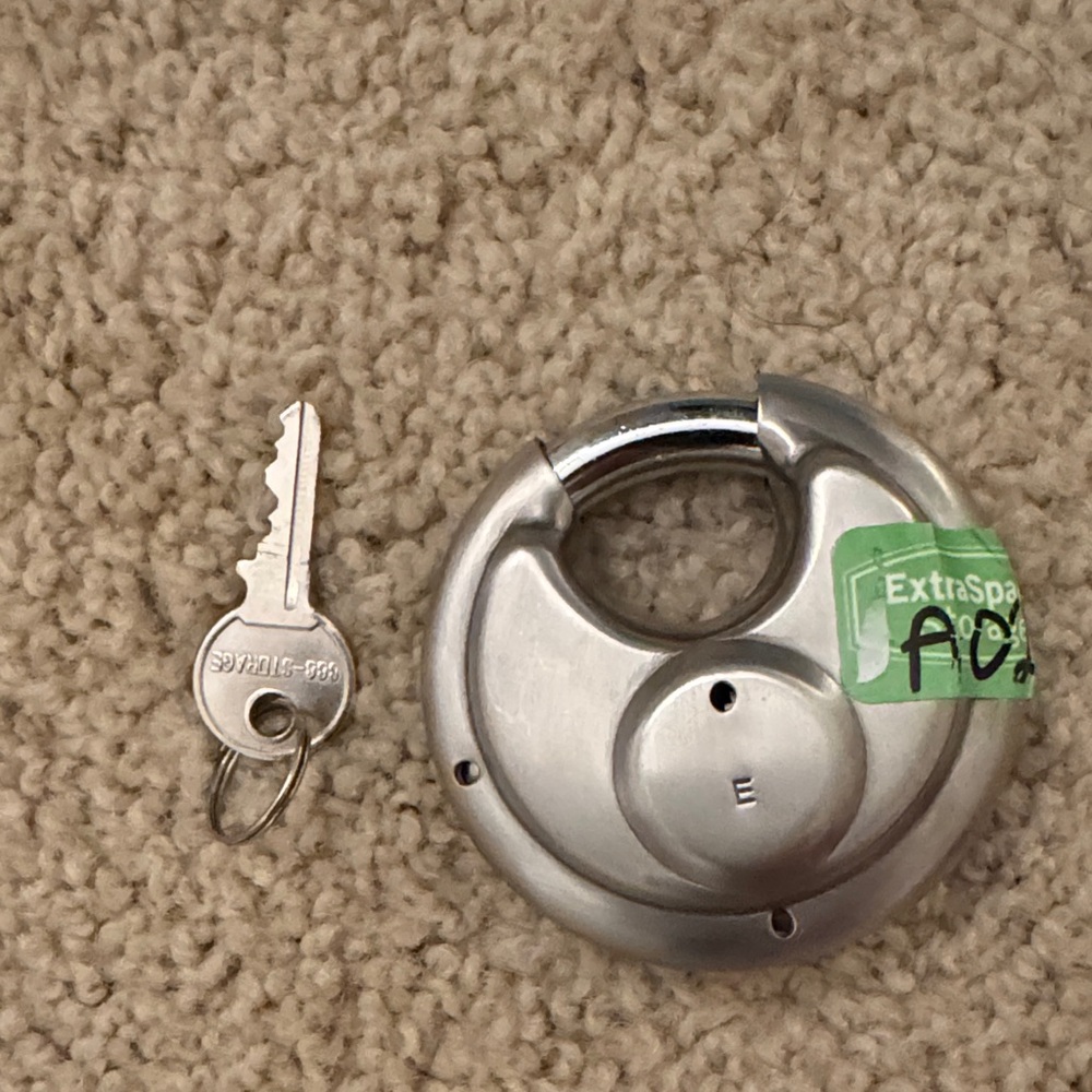 Silver Padlock - Picture 4 of 6